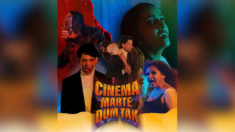 A poster of Cinema Marte Dum Tak.