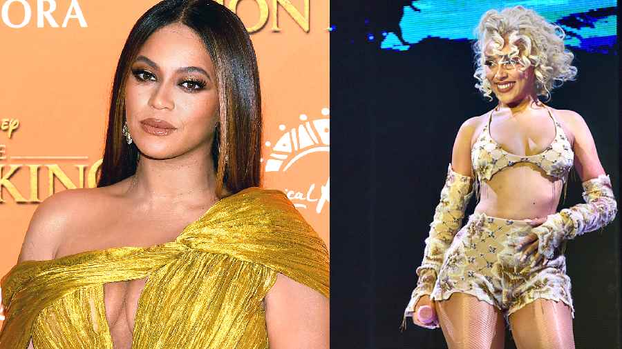 With Renaissance, Beyonce might just take quite a few wins back home, (right) Doja Cat has been nominated for the wildly-viral number Woman