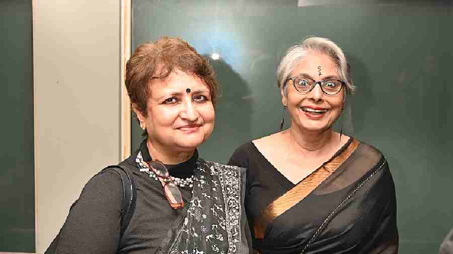 Tea sommelier Sangeeta Kichlu with Toopsi Ra