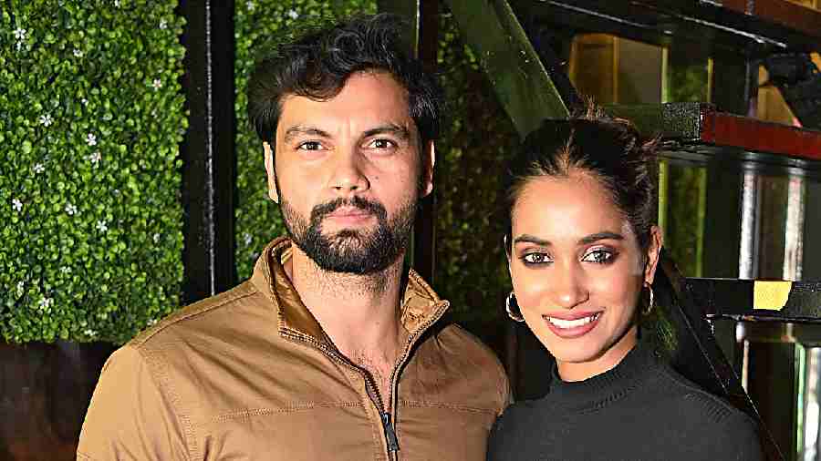 Models Nick Rampal and Meghna Bose