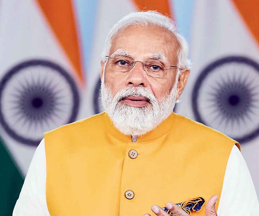Vande Bharat Express  Prime Minister Narendra Modi opinionate about Budget  2023 after flagging off Vande Bharat trains from Mumbai - Telegraph India