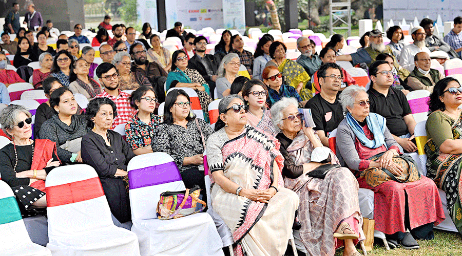 The audience at the session.