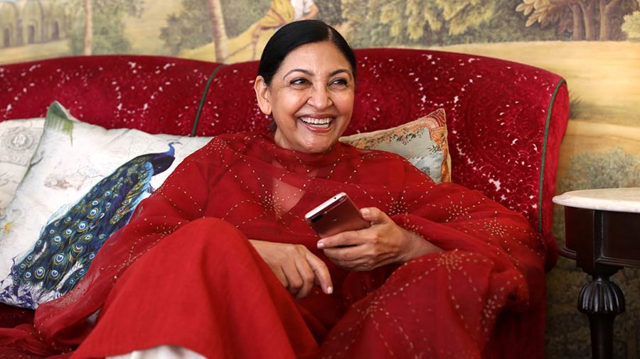 Deepti Naval at the Glenburn Penthouse