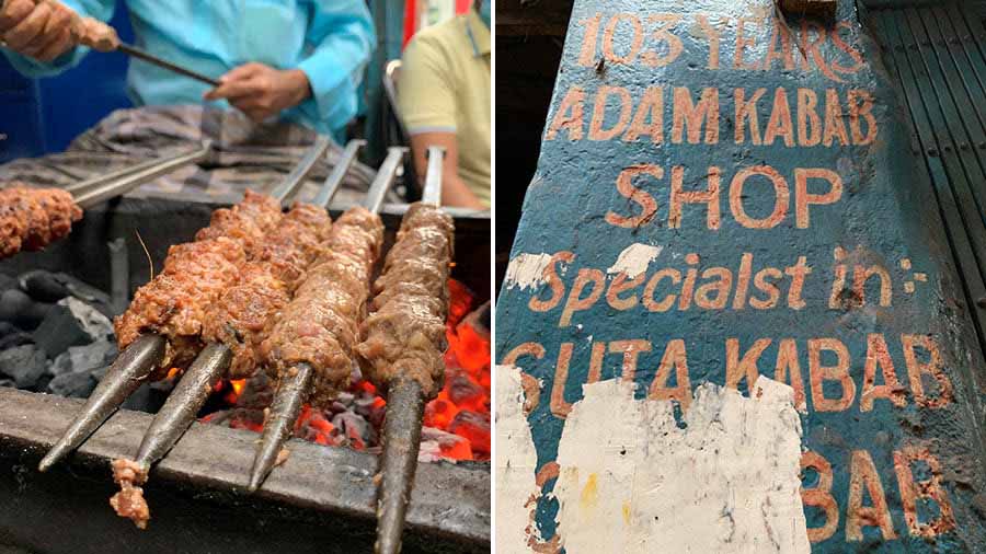 The Suta Kebab at Adam’s Kabab Shop melts in the mouth  