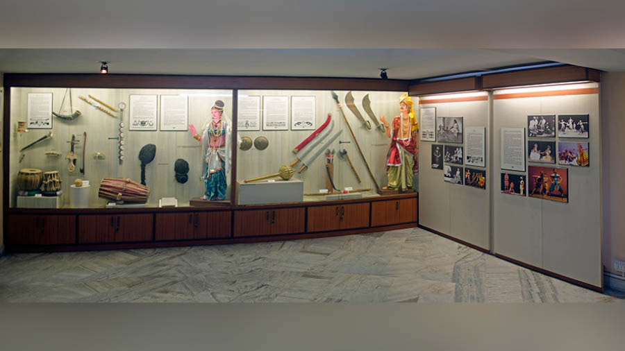 A section of the Sanskrit Gallery