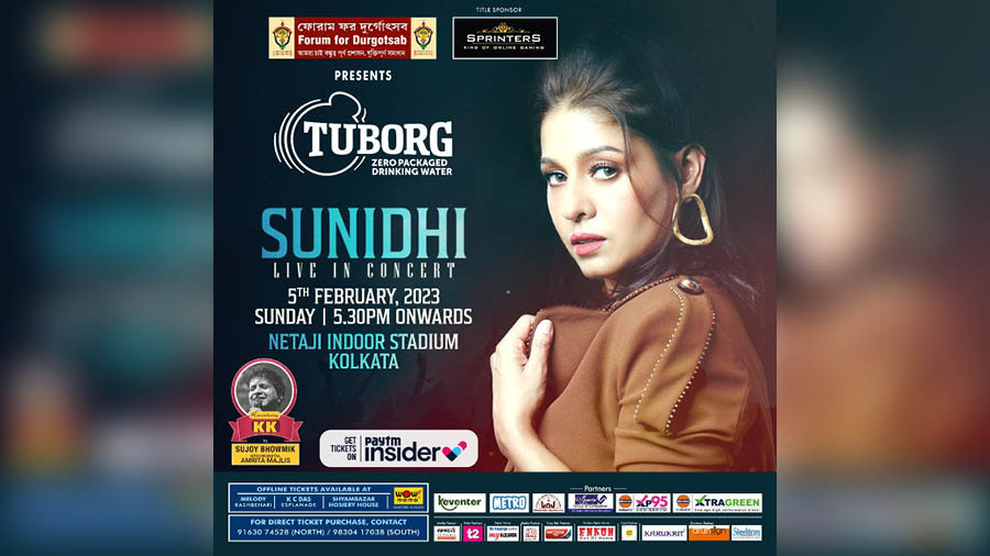 The concert will be held at Netaji Indoor Stadium on February 5 from 5.30pm onwards