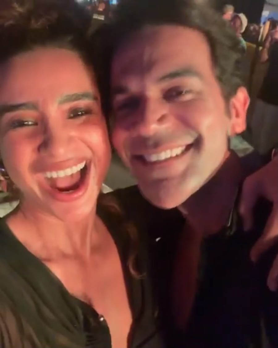 Rajkummar Rao and wife Patralekhaa danced the evening away at Lollapalooza India. 