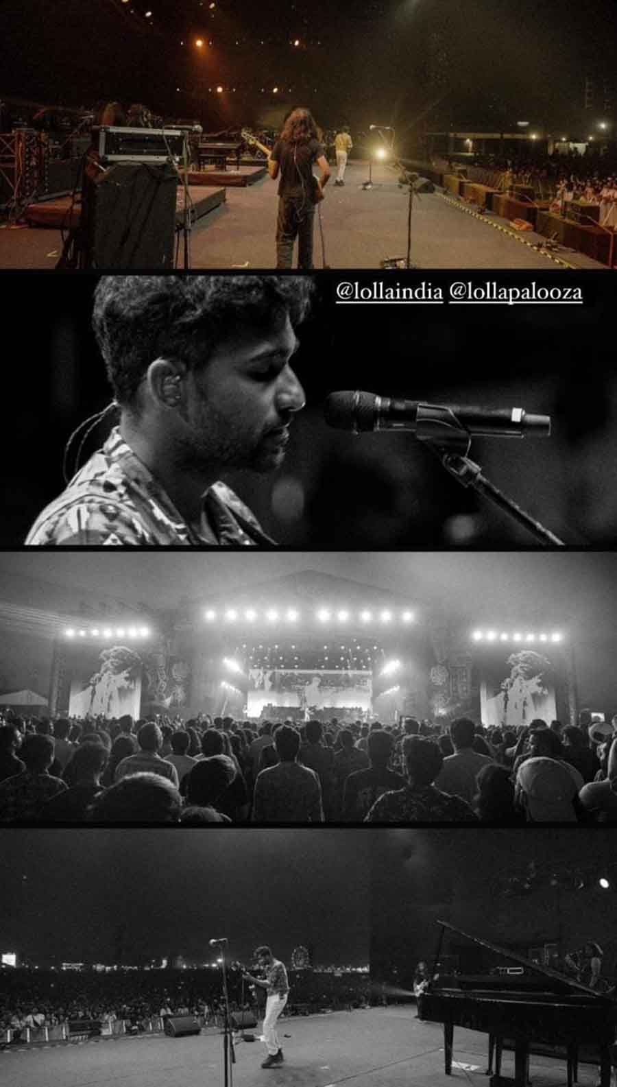 Prateek Kuhad enthralled fans with his melodious voice and heartwarming songs on the second day of the festival. 