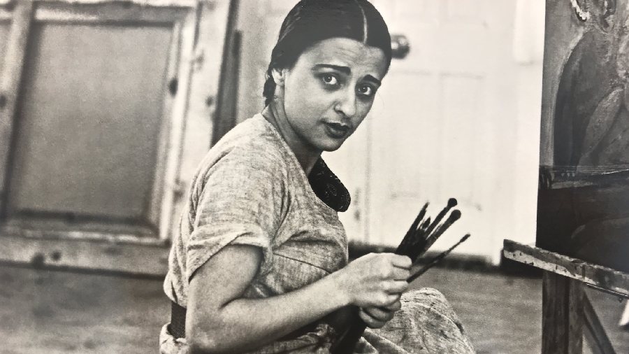 Sher-Gil's interest in arts and art-forms spiked from a very early age. She spent most of her time painting or playing the Piano. It seems being an artist came naturally to her. I have always had, with a strange certitude, the conviction, that I meant, to be a painter and nothing else, Shergil was quoted saying.  