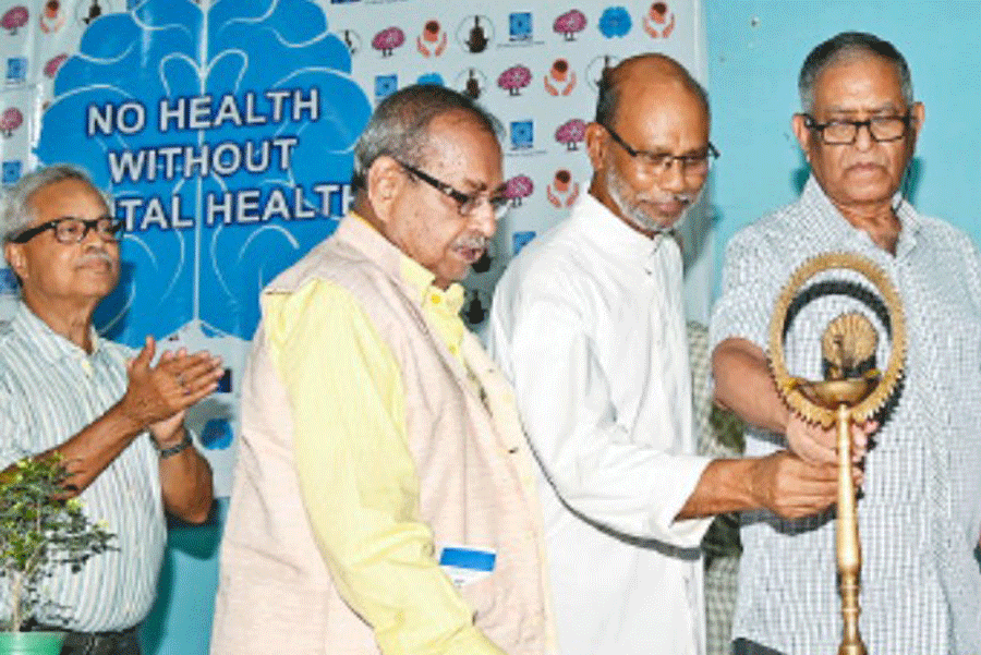 The psychiatry unit being inaugurated at Goethals Memorial Health Centre at Sacred Heart Church Dharmatala on Saturday.