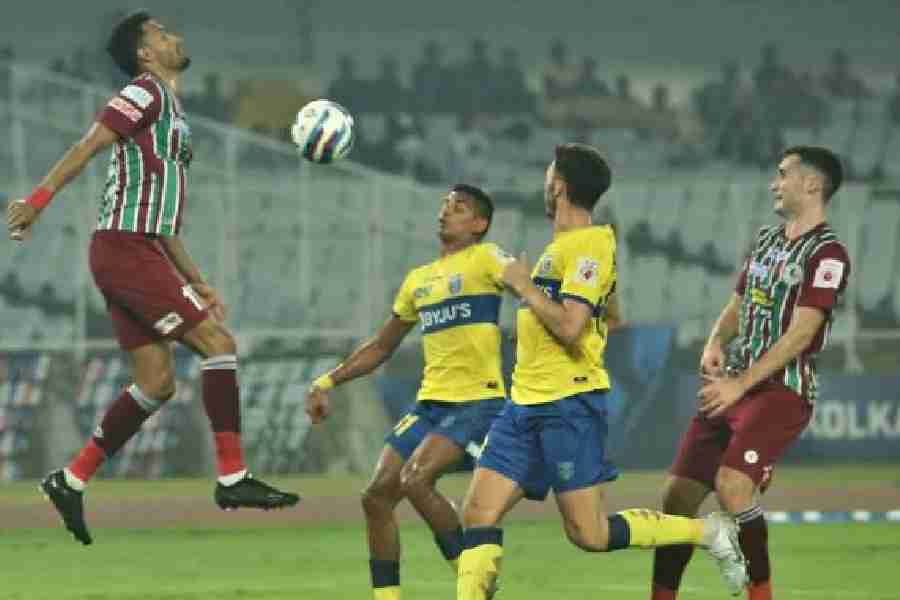ATK Mohun Bagan plays Hyderabad FC in the Indian Super League, the tournament that has been instrumental in breathing fresh life into Indian football
