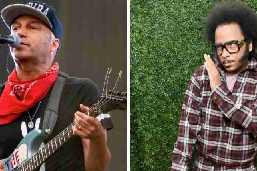 Tom Morello (left) and Boots Riley