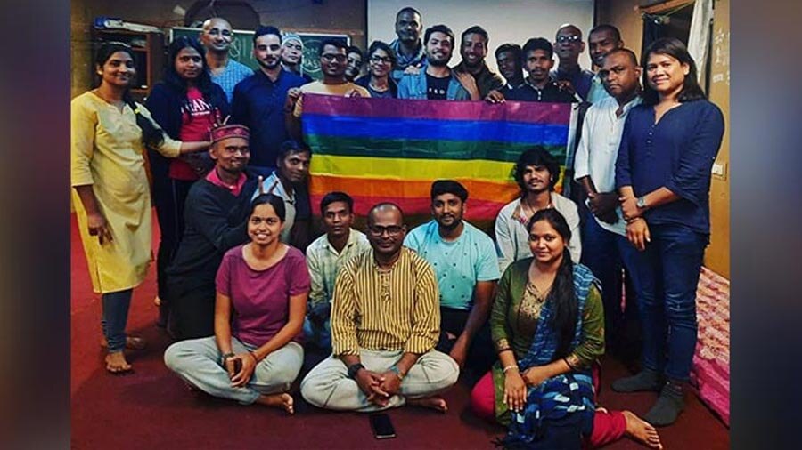 Himachal Queer Foundation at a workshop on laws and queer rights