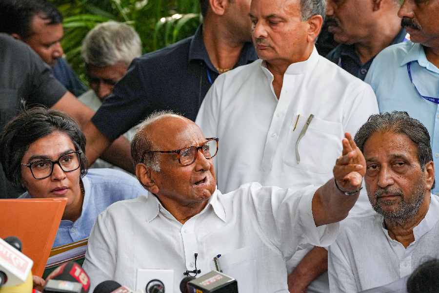 Posters Outside Sharad Pawar's Residence: '83-year-old Warrior Waging ...