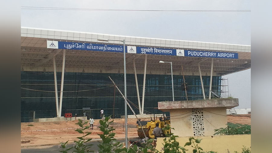 The Puducherry airport 
