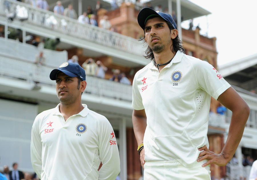 Urging Ishant to bowl short: With a day and a half of cricket left to be played in the second Test of India’s tour of England in 2014, the hosts needed 319 runs to win at Lord’s. Ishant Sharma had already removed Alastair Cook and Ian Bell on Day 4, before producing his most memorable spell on the final day. With Dhoni setting a field for a barrage of short balls, Ishant, initially reluctant, dug deep into his arsenal and unleashed one bouncer after another. India’s new-age bodyline tactic worked wonders, as no less than five English batters perished to the short ball. Ishant finished with career-best figures of seven for 74 as India scripted a historic triumph at the Home of Cricket