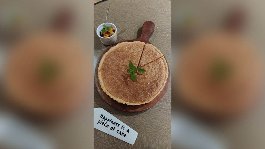 Simran’s Coconut Macaroon Tart, which made a comeback 10 years after playing a key role in her 2013 win at the IIHM Young Chef India Schools cooking competition in London  