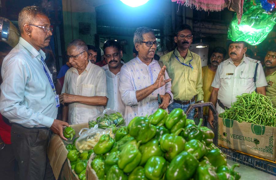 Vegetable prices peaked in West Bengal with chillies and tomatoes seeing a steep increase of more than 200 per cent in the past fortnight.  