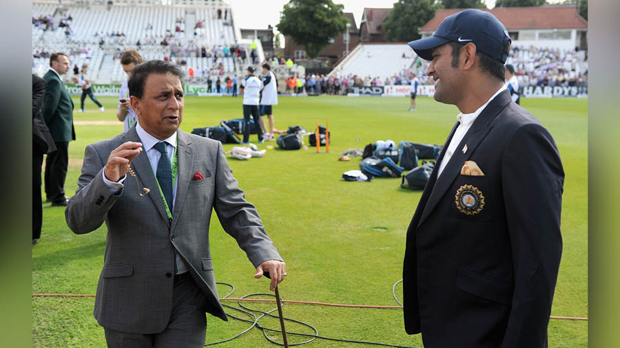Gavaskar has enjoyed a good rapport with Indian players on air, including Mahendra Singh Dhoni