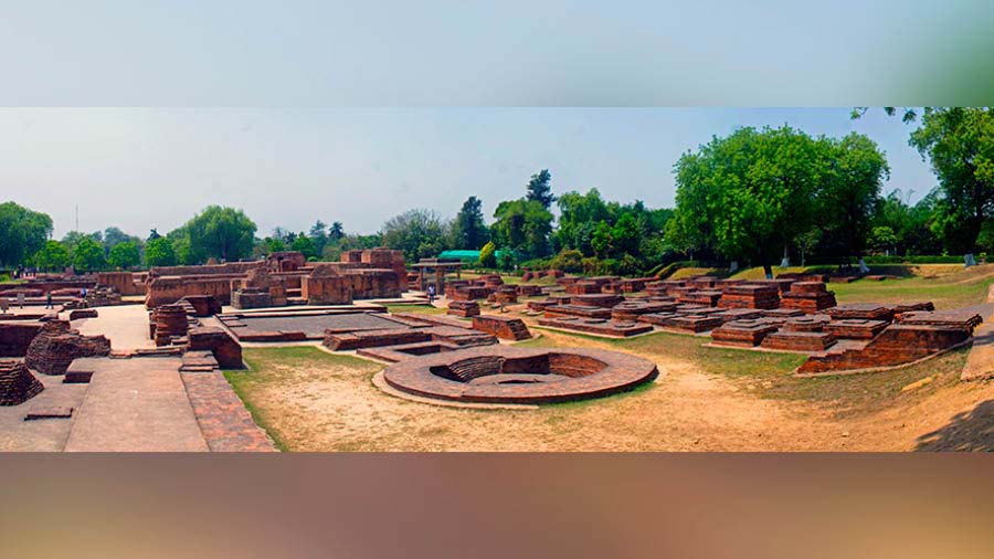 Remains of the main shrine (Mulagandha Kuti)