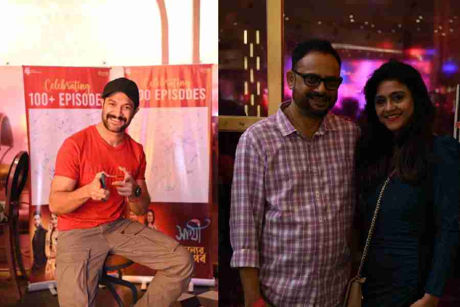 (l-r) Vikram Chatterjee, Firdausul Hasan and Hasnu
