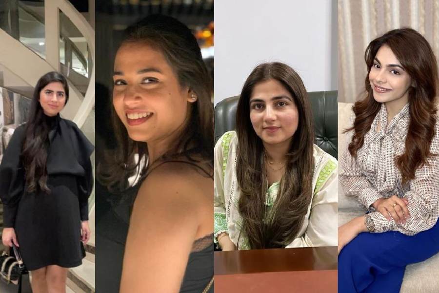 Sana Kapur, founder, Chöjé (far left); Shivangi Gupta, founder, Sage Saga (left); Ruchika Nagar, founder, Pink Row (centre) and Anushkaa Bajaj, founder, Anushkaa Bajaj (right)