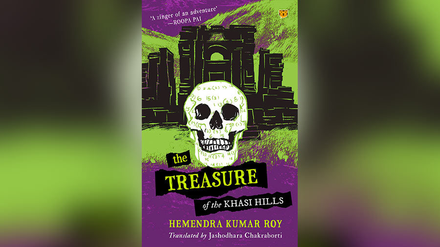 Published by Talking Cub, ‘The Treasure of the Khasi Hills’ is a translation of Hemendra Kumar Roy’s ‘Jawkher Dhawn’ that was serialised in Bengali magazine ‘Mouchak’ in the early 1930s