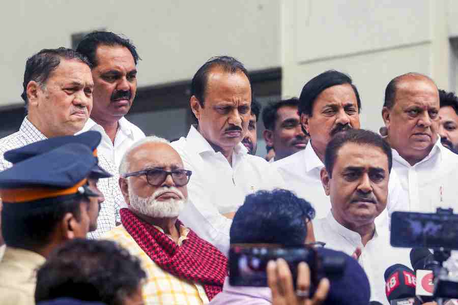 Ajit Pawar Maharashtra Ajit Pawar And Other Ncp Ministers Meet