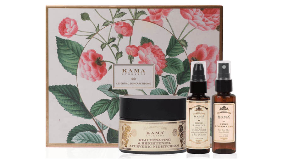 Essential skin care regime by Kama Ayurveda