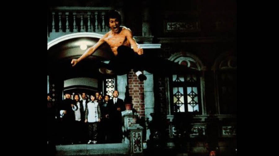 Bruce Lee in the 'Fist of Fury'