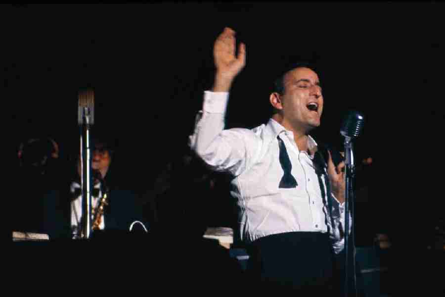 Tony Bennett onstage in Philadelphia, November 1963