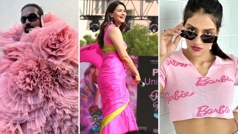 The Barbiecore trend has been ruling the fashion world for more than a year, with celebs around the world embracing it wholeheartedly. And now, with the 'Barbie' movie hitting the screens, it seems that the trend is here to stay. Don't believe us? Check out these 10 celebs rocking their Barbiecore aesthetics...