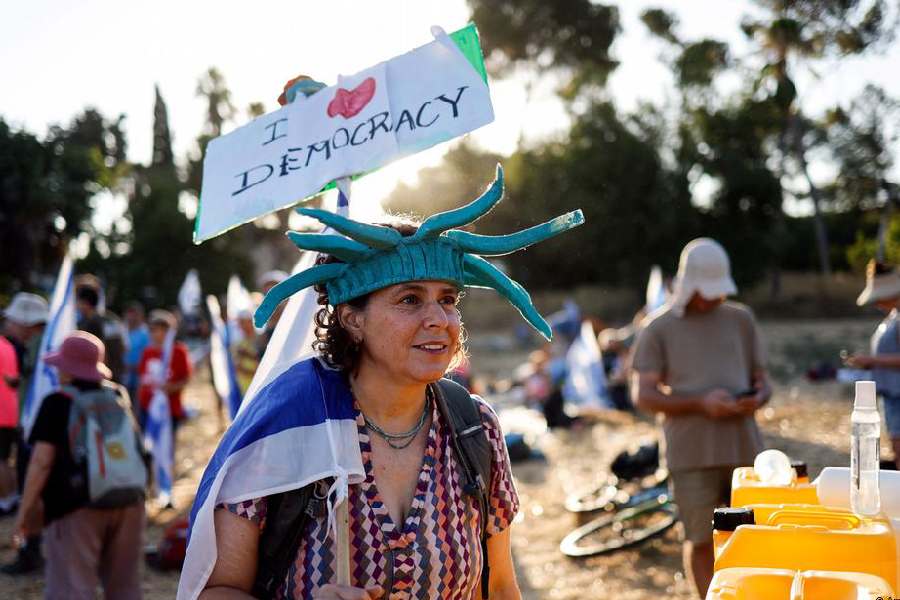 Protesters have been taking to the streets for months