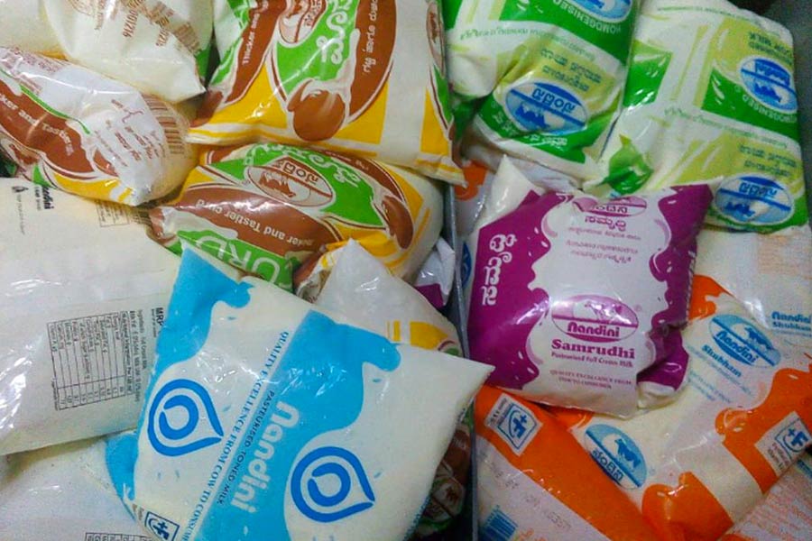 Nandini | Karnataka government decides to hike Nandini milk price by Rs 3  per litre - Telegraph India