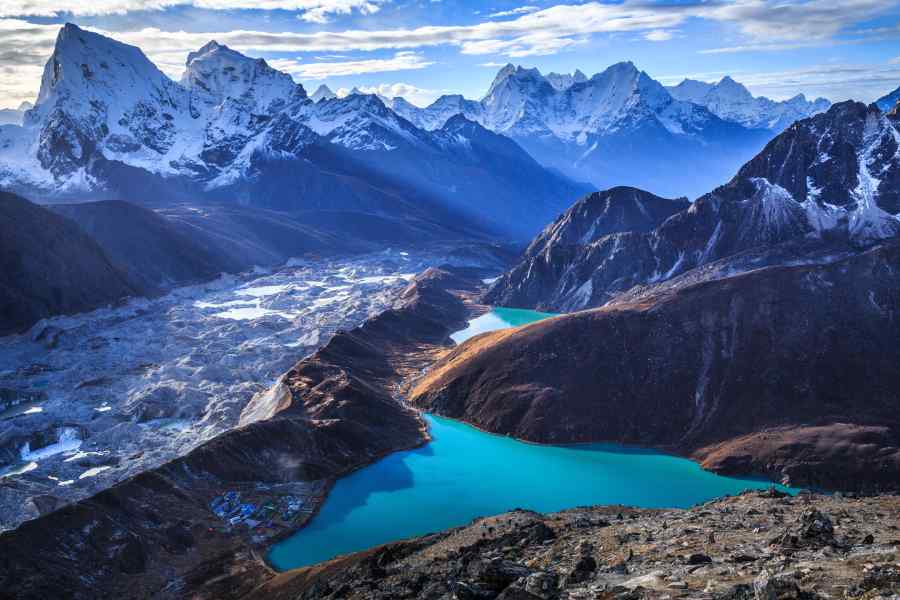 The ice-melt from the glaciers is forming glacial lakes across the Himalayan range and the number of such lakes in Uttarakhand and east of Himachal Pradesh has increased from 127 in 2005 to 365 in 2015.