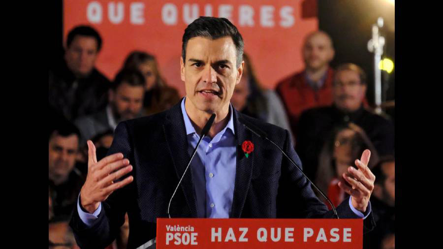 Pedro Sanchez, Spain’s current Prime Minister, believes his party would have won the polls had he attended the Wimbledon men’s singles final