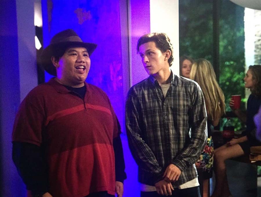 Holland and Jacob Batalon are best friends in real life. The two play Peter Parker and Ned, respectively, in Spider-Man.