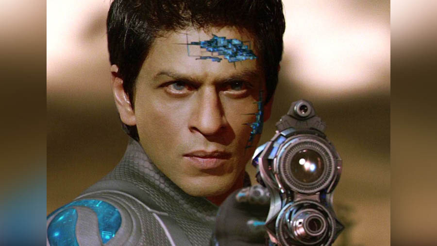 Shah Rukh Khan in 'Ra One'