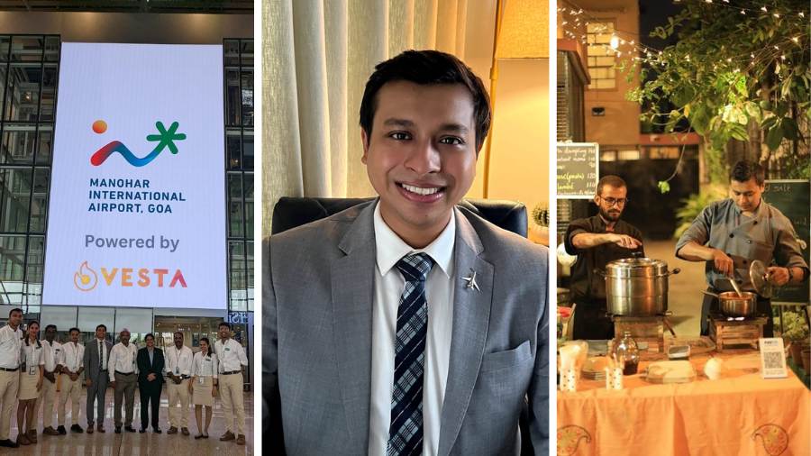 From hospitality and setting up a farmers’ market, to digitising India’s airports and running a cloud kitchen, Majumdar’s life has been shaped by taking chances 
