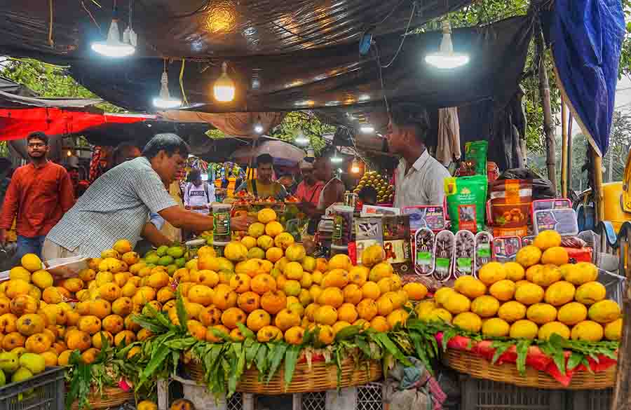 Following a bumper crop in 2023, mango sellers in West Bengal are a happy lot. Also, mango exports from West Bengal are expected to begin from early June with shipments to West Asian countries. There have also been inquiries for export orders from Europe. In 2022, Malda exported 10 metric tonnes of mangoes to Europe and 24 metric tonnes to West Asian countries  
