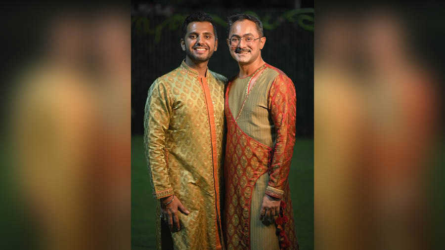 ‘Kolkata has been a [great] city for a same-sex socially married couple to live in. Right from the time we got married, Kolkata has been wonderful,’ Abhishek said 