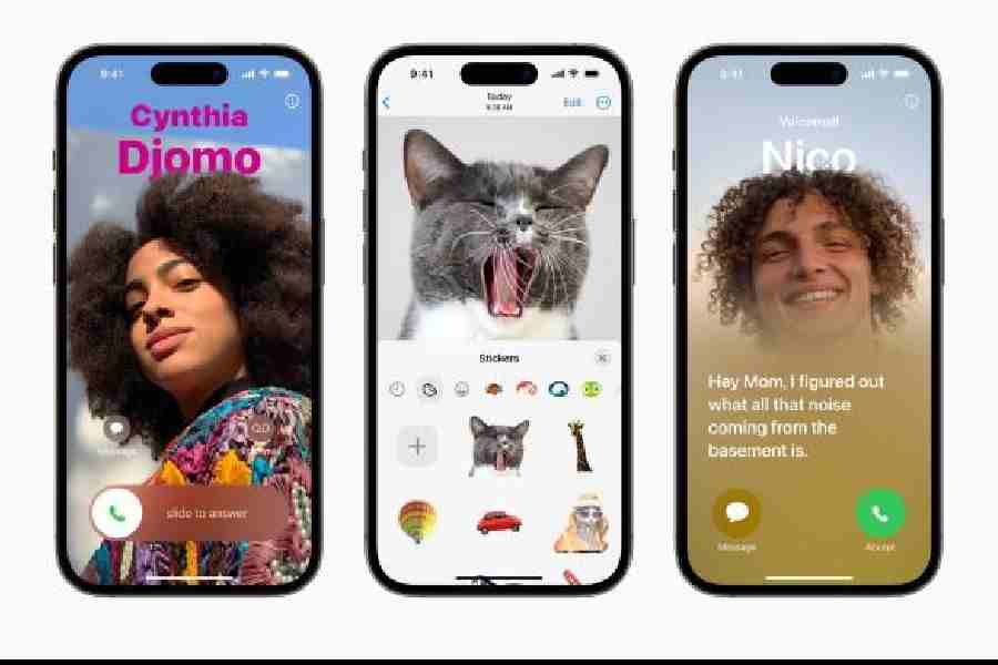 iOS 17 upgrades the communications experience with Contact Posters, a new stickers experience, Live Voicemail, and much more.  