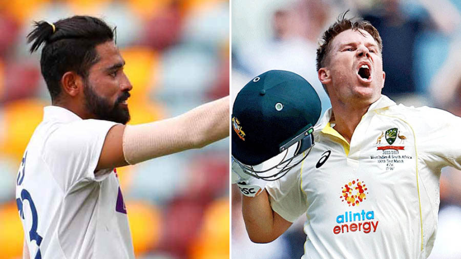 Mohammed Siraj will try to pin the aggressive David Warner onto the backfoot 
