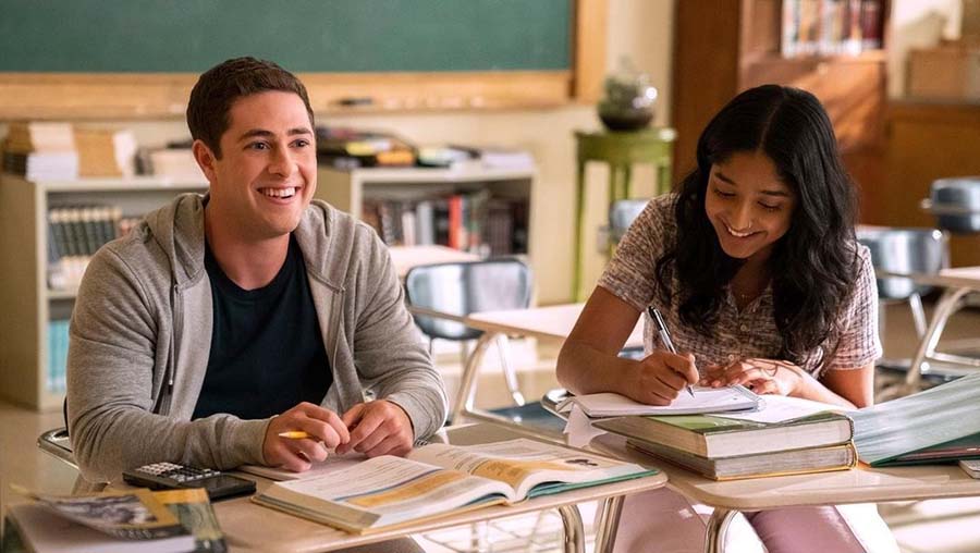 The last season showed Devi and Ben (Jaren Lewison) losing their virginity to each other. 