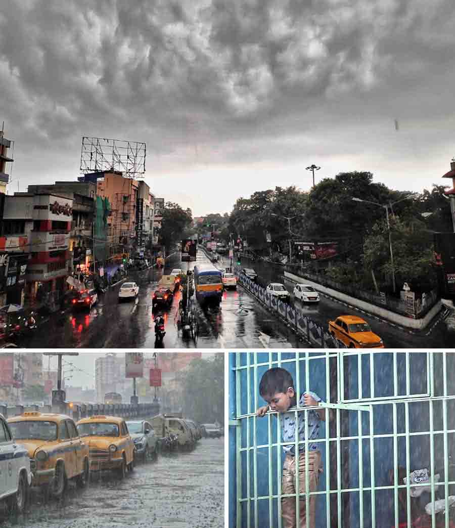 Several areas across the city received light to moderate rainfall on Friday afternoon. The showers provided the much-needed relief to Kolkatans who were reeling under intense weather conditions for some time