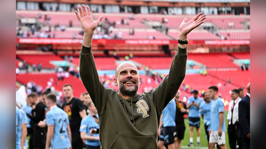 Pep Guardiola’s Manchester City are poised to win their first-ever UEFA Champions League trophy when they meet Inter Milan in the final in Istanbul on Saturday