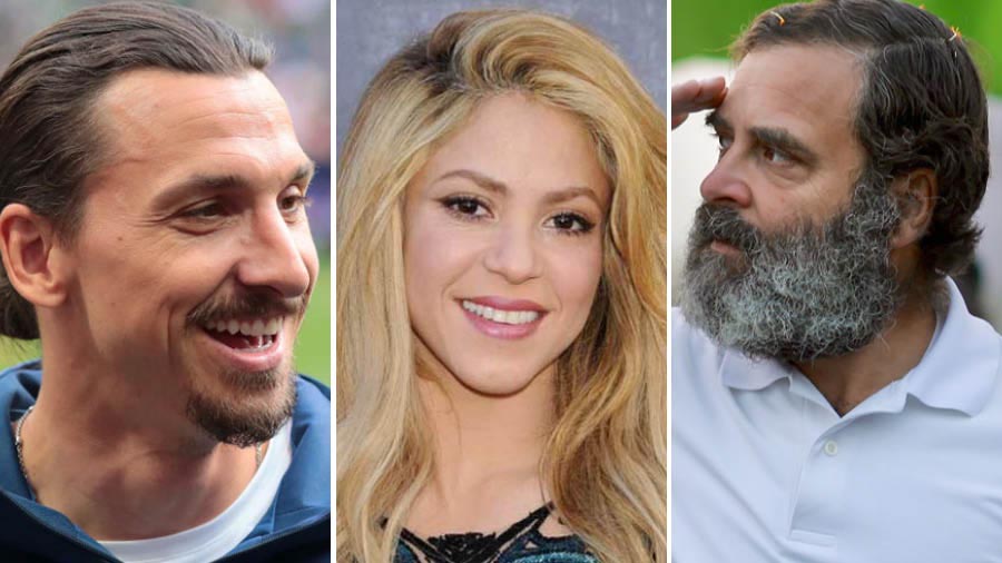 (L-R) Zlatan Ibrahimovic, Shakira and Rahul Gandhi are among the newsmakers of the week