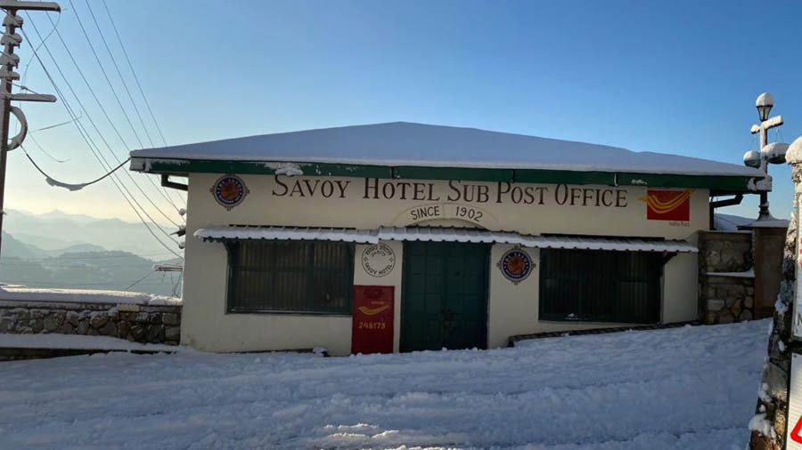 The Savoy Post Office has been operational since 1902 and even has its own postal code 