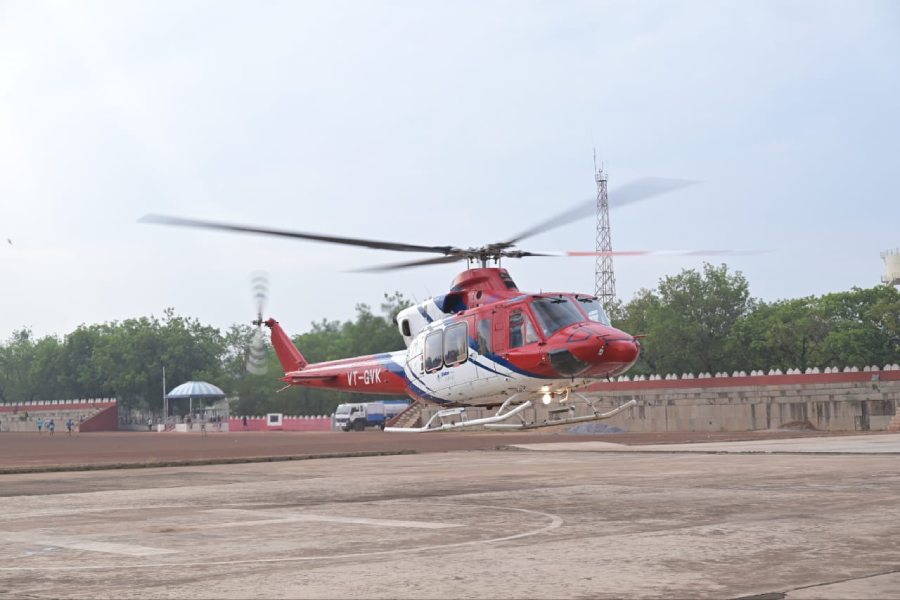 The Chief Minister also announced that helicopter rides would be provided to the students who appeared on the merit list of Classes 10 and 12
