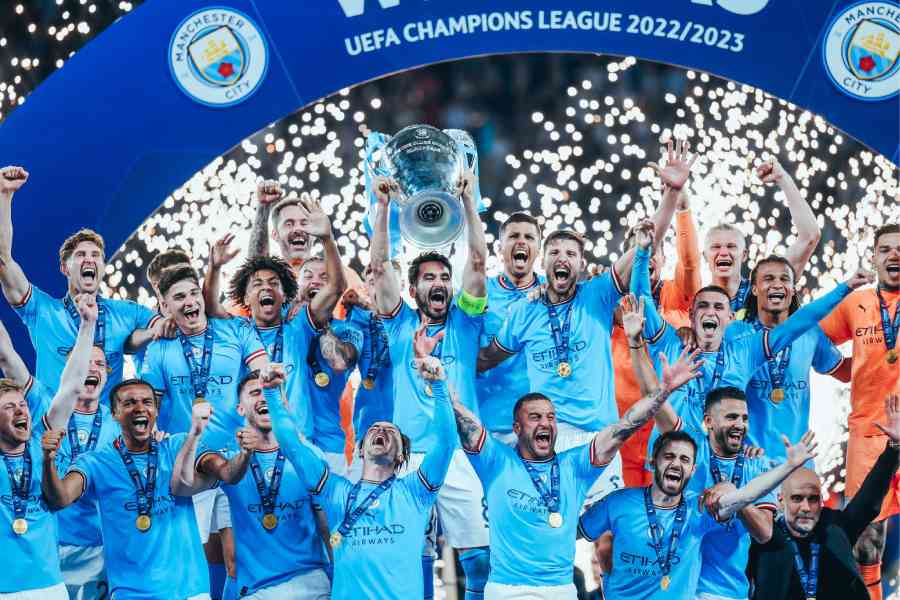 We made history': Emotional Man City players hail treble success